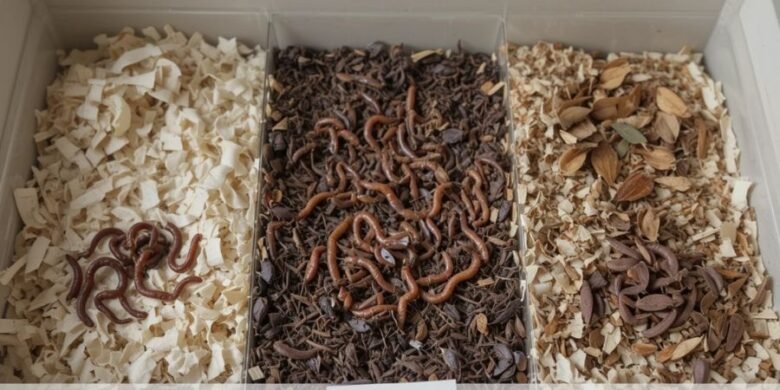 Exploring Different Bedding Materials for Worm Bins