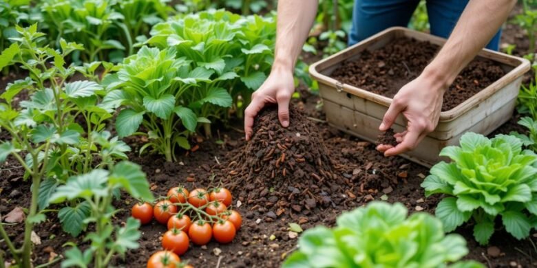 Using Worm Compost in Organic Gardening