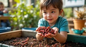 How to Teach Kids About Sustainability Through Worm Farming