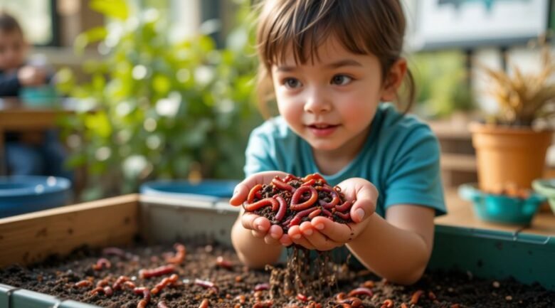 How to Teach Kids About Sustainability Through Worm Farming